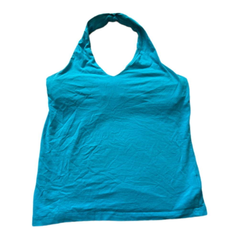 Turquoise Halter Top